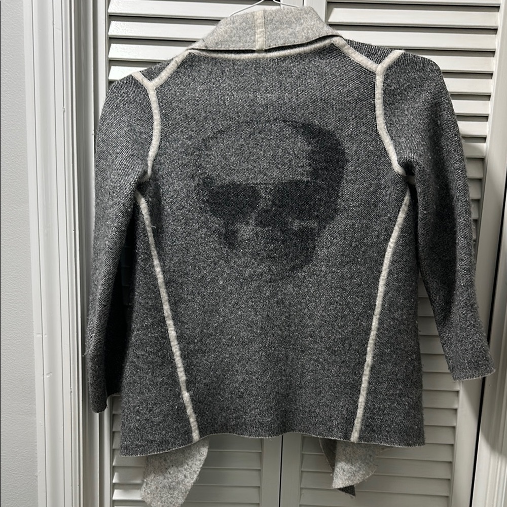 Women’s Skull Cashmere Cardigan with Skull, XS